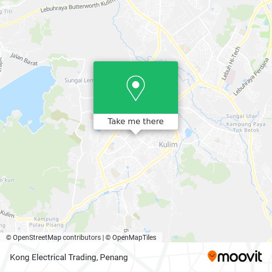 Kong Electrical Trading map