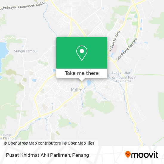 Pusat Khidmat Ahli Parlimen map