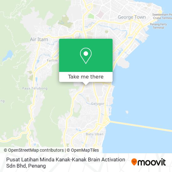 Pusat Latihan Minda Kanak-Kanak Brain Activation Sdn Bhd map