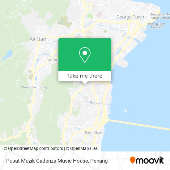 Pusat Muzik Cadenza Music House map