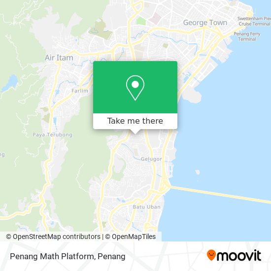 Penang Math Platform map