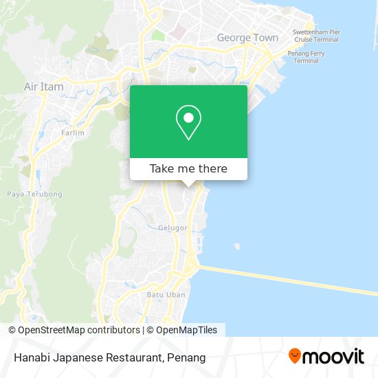 Hanabi Japanese Restaurant map