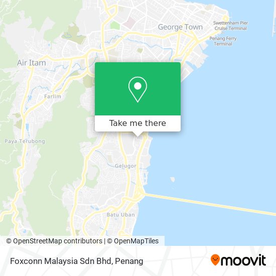 Foxconn Malaysia Sdn Bhd map