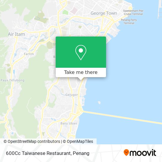 600Cc Taiwanese Restaurant map