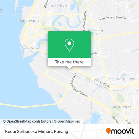 Kedai Serbaneka Mimart map