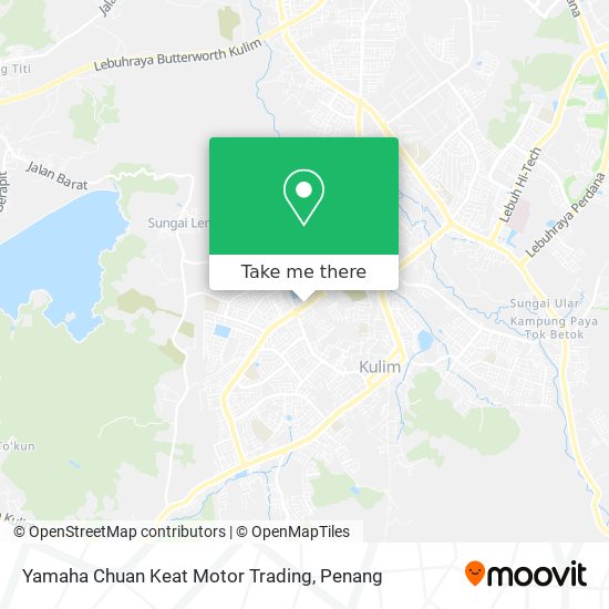 Yamaha Chuan Keat Motor Trading map