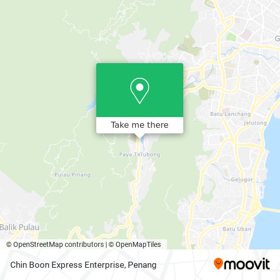 Chin Boon Express Enterprise map