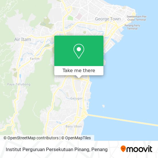 Institut Perguruan Persekutuan Pinang map