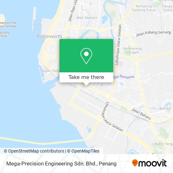 Mega-Precision Engineering Sdn. Bhd. map