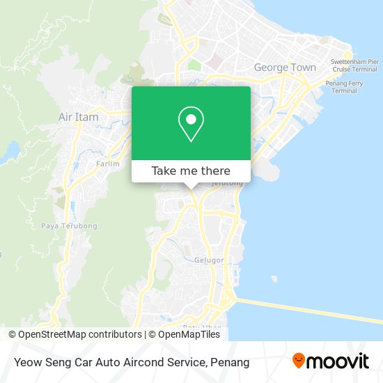 Yeow Seng Car Auto Aircond Service map