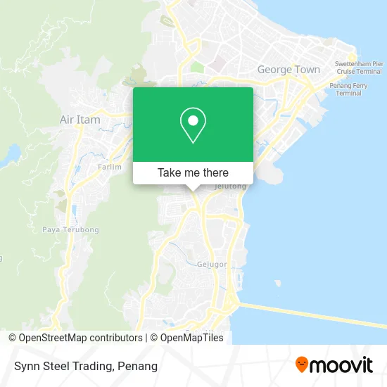 Synn Steel Trading map
