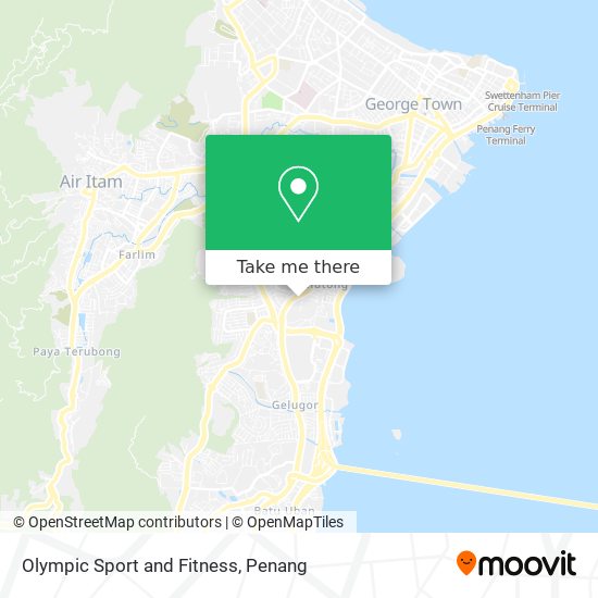 Olympic Sport and Fitness map