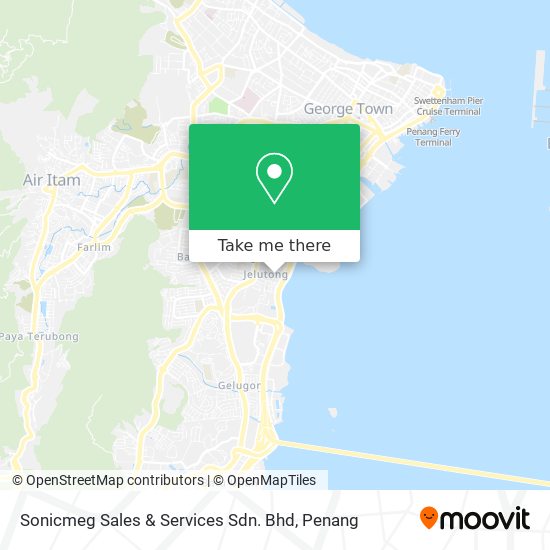 Peta Sonicmeg Sales & Services Sdn. Bhd