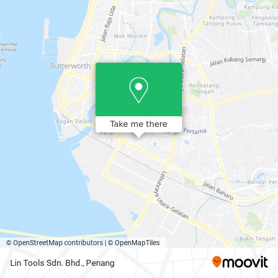 Lin Tools Sdn. Bhd. map