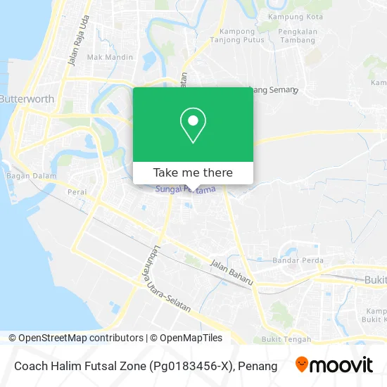 Coach Halim Futsal Zone (Pg0183456-X) map