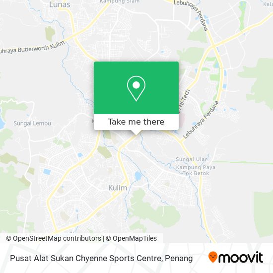 Pusat Alat Sukan Chyenne Sports Centre map