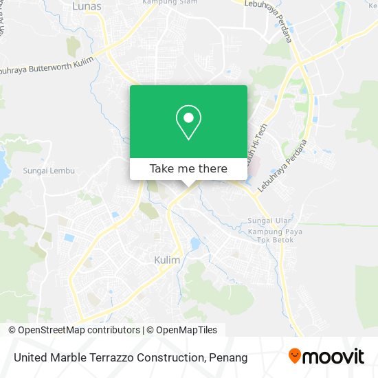 United Marble Terrazzo Construction map