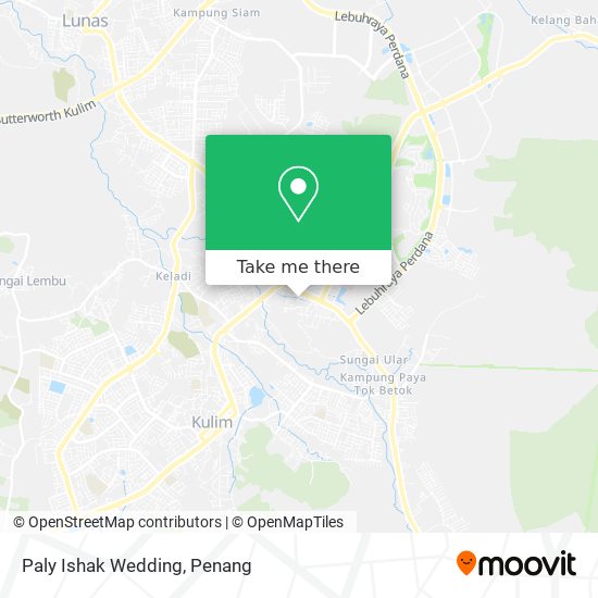Paly Ishak Wedding map