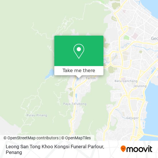 Leong San Tong Khoo Kongsi Funeral Parlour map