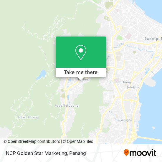 Peta NCP Golden Star Marketing