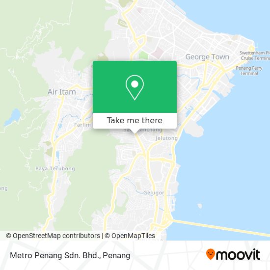 Metro Penang Sdn. Bhd. map