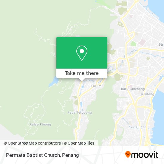 Permata Baptist Church map