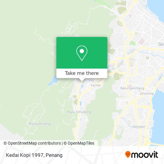 Kedai Kopi 1997 map