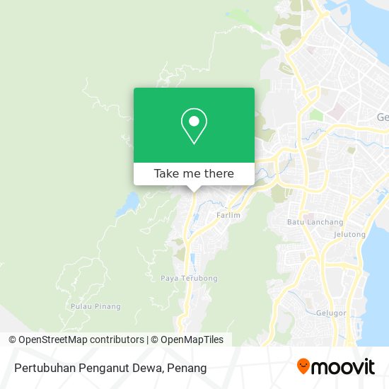 Pertubuhan Penganut Dewa map