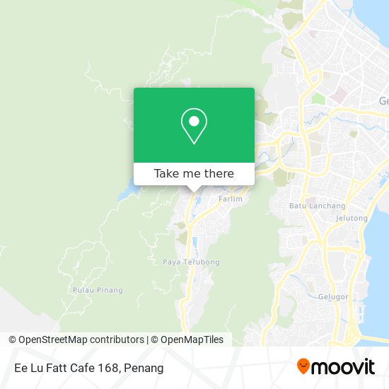 Ee Lu Fatt Cafe 168 map