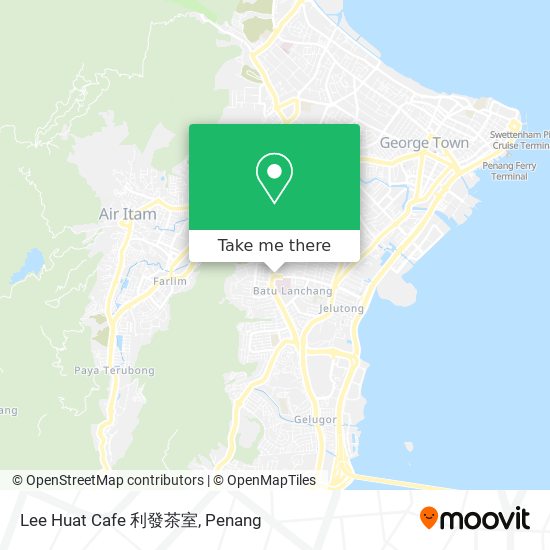 Lee Huat Cafe 利發茶室 map