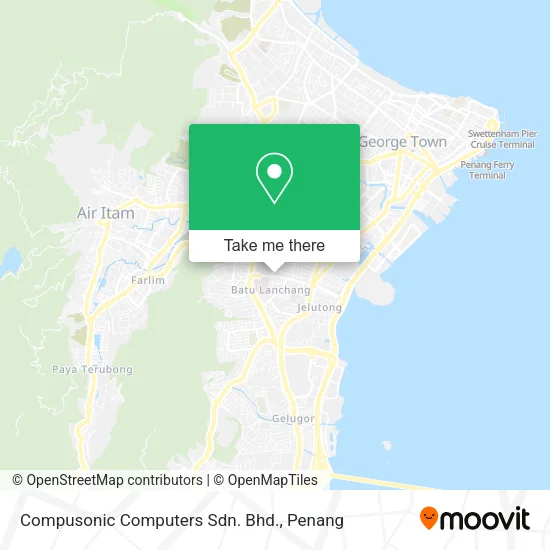 Compusonic Computers Sdn. Bhd. map