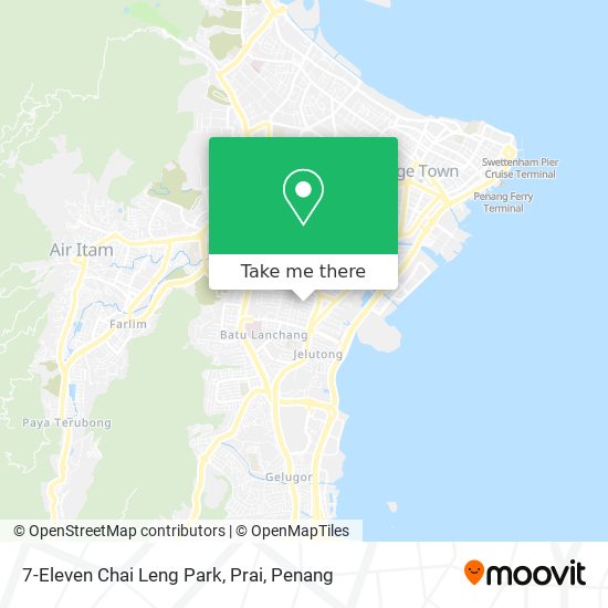 Peta 7-Eleven Chai Leng Park, Prai