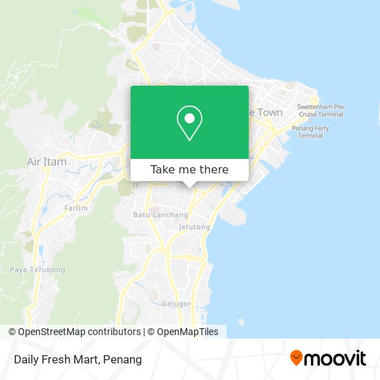 Daily Fresh Mart map