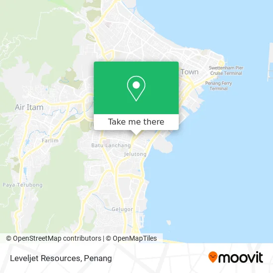 Leveljet Resources map