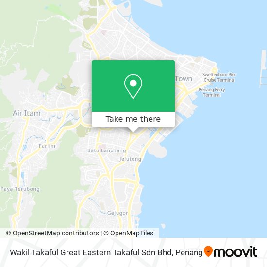 Wakil Takaful Great Eastern Takaful Sdn Bhd map