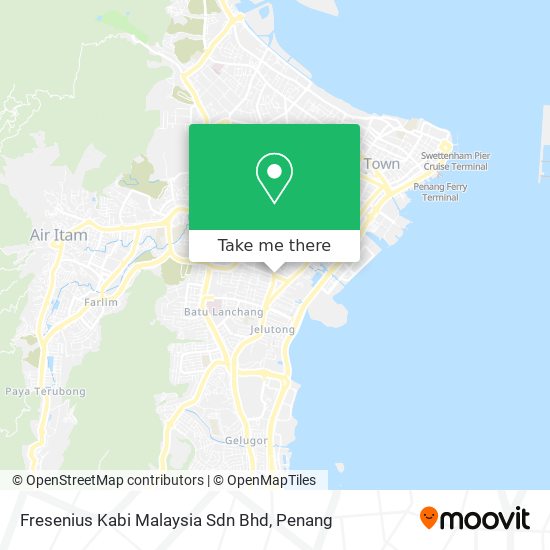 Fresenius Kabi Malaysia Sdn Bhd map