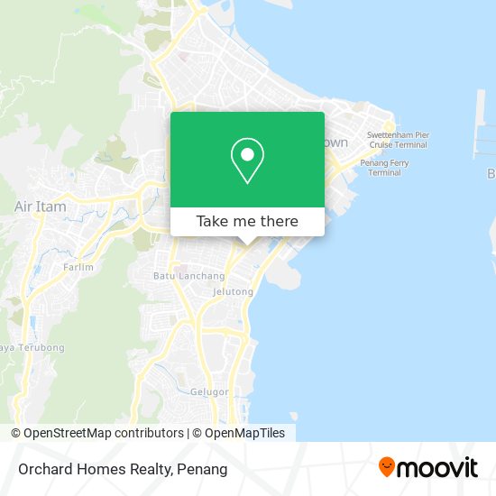 Orchard Homes Realty map