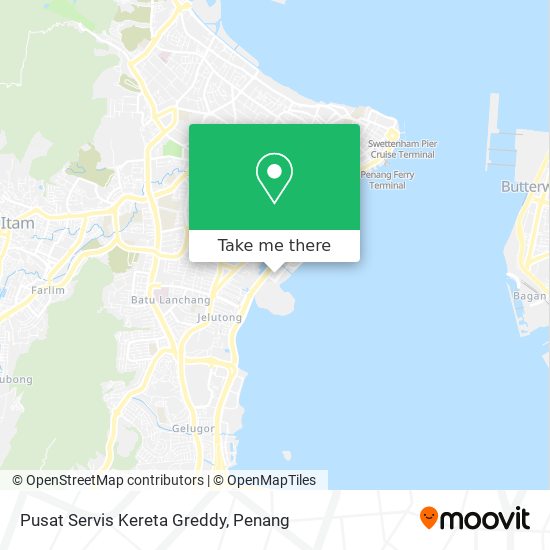 Pusat Servis Kereta Greddy map