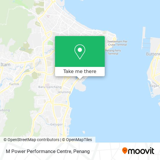 M Power Performance Centre map