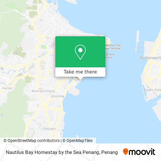 Nautilus Bay Homestay by the Sea Penang map