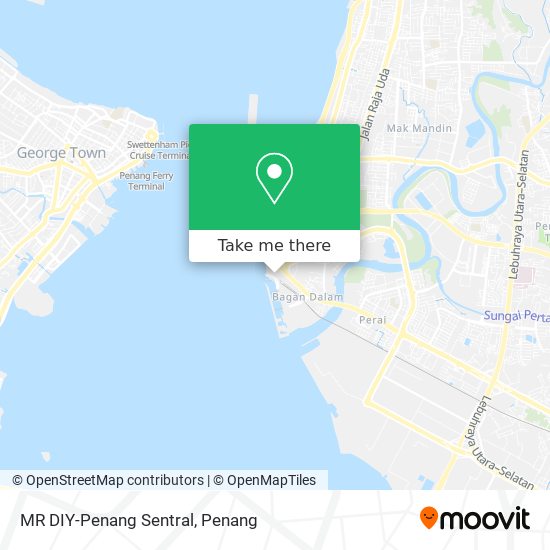 MR DIY-Penang Sentral map