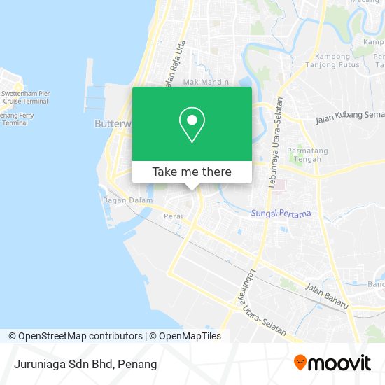 Juruniaga Sdn Bhd map