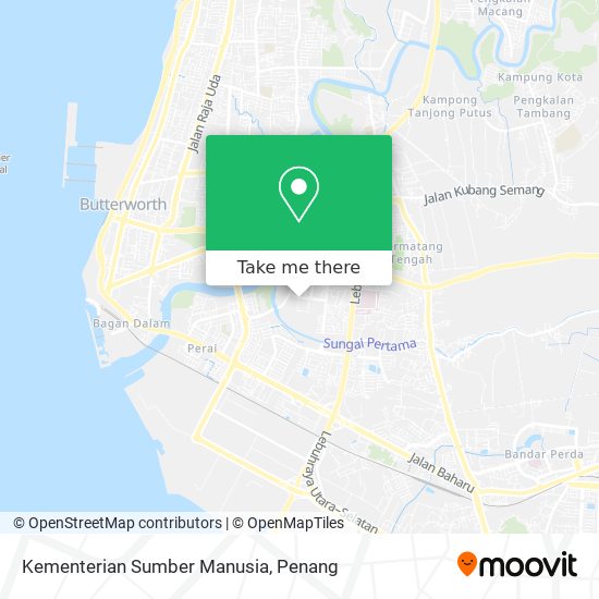 Kementerian Sumber Manusia map