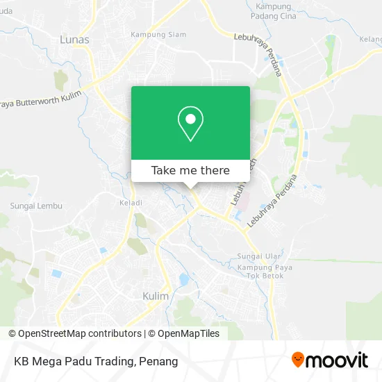 KB Mega Padu Trading map