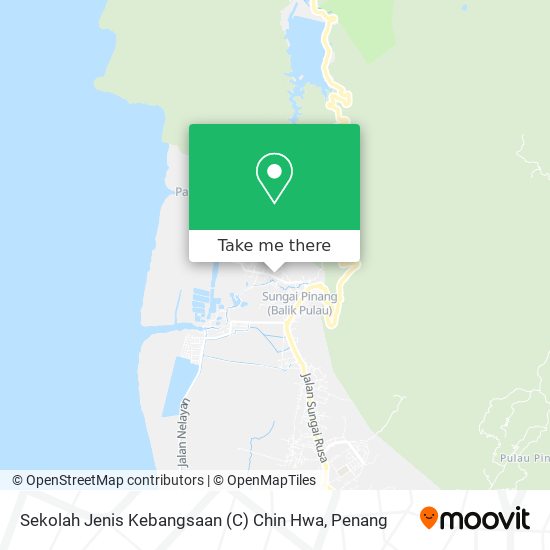 Sekolah Jenis Kebangsaan (C) Chin Hwa map