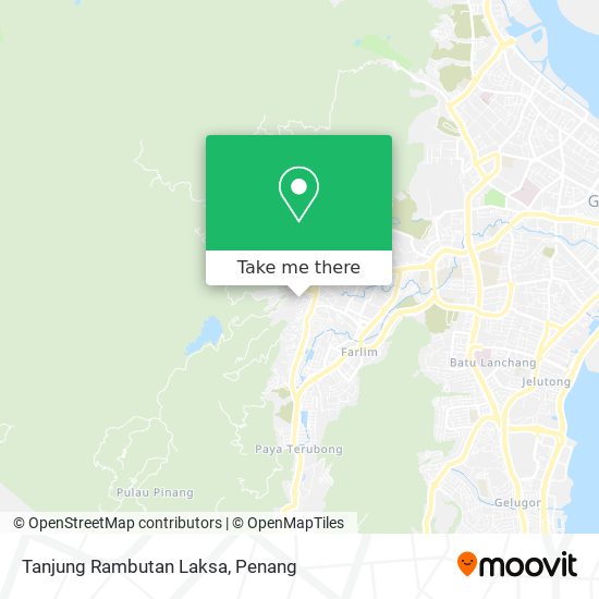 Tanjung Rambutan Laksa map