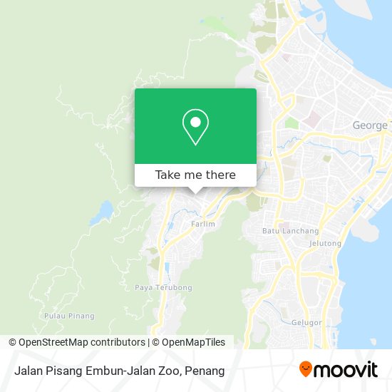 Jalan Pisang Embun-Jalan Zoo map