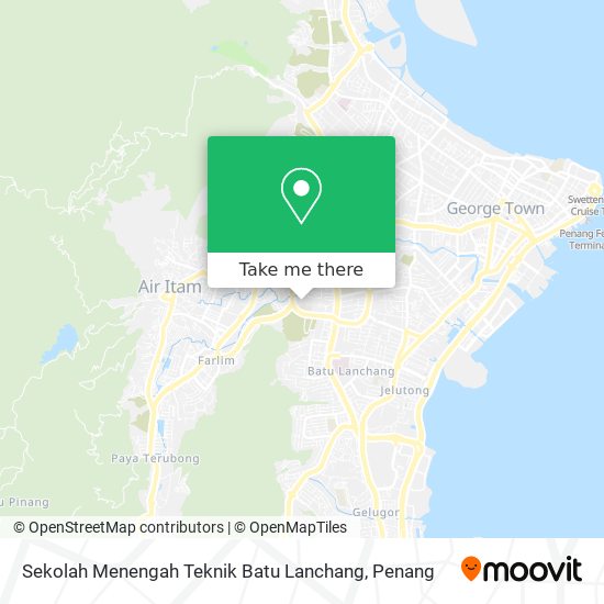 Peta Sekolah Menengah Teknik Batu Lanchang