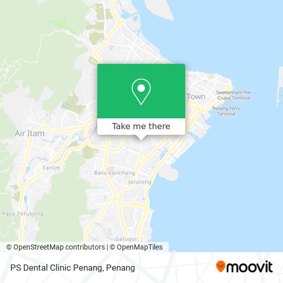 PS Dental Clinic Penang map