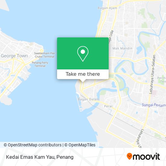 Kedai Emas Kam Yau map